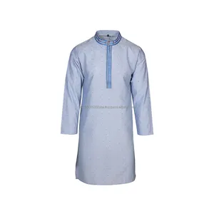 Мужское Длинное свободное платье в стиле Курта, новое трендовый дизайн, оптовая продажа, по разумной цене, от Бангладеша