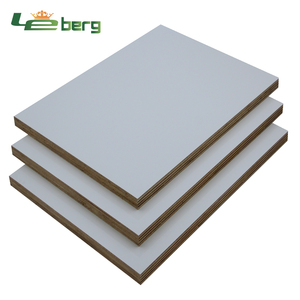 Panneau de contreplaqué PET HG 18 mm, finition mélamine PET blanche à points sur une face - Product Image 6