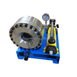 Machine manuelle de rétrécissement de tuyaux en acier de petite taille, machine hydraulique portable de rétrécissement à micro-creux - Product Image 1