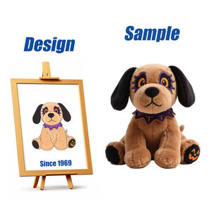 Shengye dijual grosir grosir grosir grosir hewan mewah kustom Halloween anjing boneka hewan mainan mewah untuk anak-anak - Product Image 1