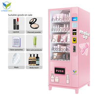 VFRESH Prix avantageux en promotion : Distributeur automatique de snacks et de boissons avec monnayeur pour la vente ambulante