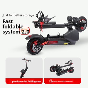 สกูตเตอร์ไฟฟ้าอัปเกรดแบบชาร์จไฟได้800W 18AH 10นิ้วพับได้เป็นศูนย์กลางลูกค้าจากยุโรป-เรา - Product Image 4