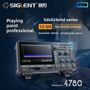 <span class=keywords><strong>Osciloscopio</strong></span> <span class=keywords><strong>Digital</strong></span> <span class=keywords><strong>SIGLENT</strong></span> SDS814X HD de 4 Canales y 12 Bits, Ancho de Banda de 100MHz, Frecuencia de Muestreo de 2GSa/s - Product Image 5