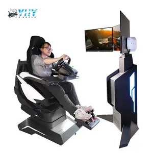 Amusement Park Rides Kid Virtual Reality Equipment Car Racing 9D VR Driving Gaming Vr Car Simulator
