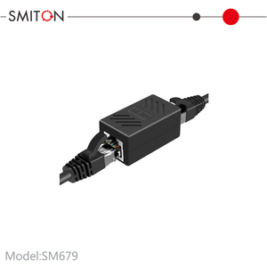 ตัวเชื่อมต่อสายอีเธอร์เน็ตแบบมีฉนวนป้องกัน RJ45 Cat6 สำหรับสาย CAT6/<span class=keywords><strong>CAT5E</strong></span>/CAT5 แบบต่ออินไลน์ ตัวเมียต่อกับตัวเมีย - Product Image 2