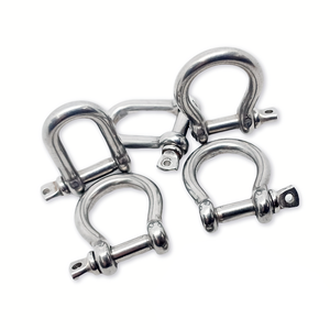 Heavy Duty 304/316 Acero inoxidable G209 US Tipo Grillete de arco Grillete para aparejo de elevación