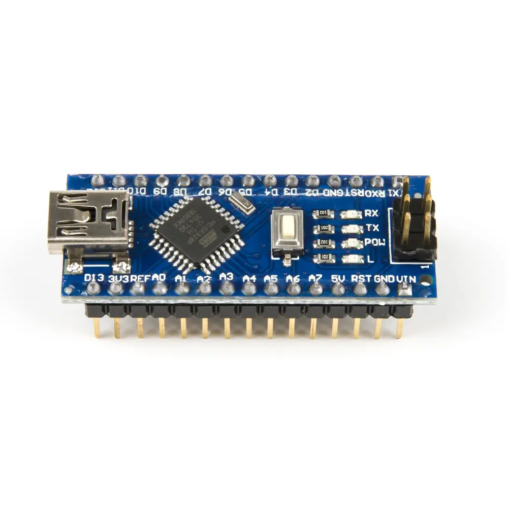 Carte de micro-contrôleur RoboWiz Nano V3.0 ATmega328P 5V 16M compatible avec Arduino IDE