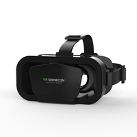 SHINECON G10 VR casque 3D IMAX théâtre lunettes casque de réalité virtuelle pour Smartphones 4.7-7 "avec expérience immersive HD