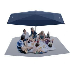 Vente chaude 4.2m 4.8m 5.5m Couverture d'ombre de toit de voiture Parapluies de voiture automatiques avec télécommande - Product Image 6