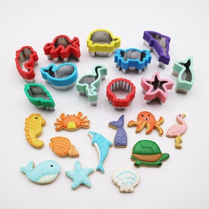 <span class=keywords><strong>Emporte</strong></span>-pièce tropical en acier inoxydable moules à biscuits pour pâtisserie étoile de mer <span class=keywords><strong>dauphin</strong></span> forme d'animal marin - Product Image 3