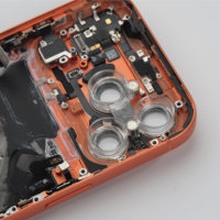 Kit Perbaikan Pelindung Magnetik Penutup Lensa Kamera Plastik YCS untuk Perlindungan Belakang iPhone, Penutup Pelindung Solder