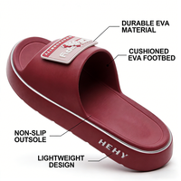 Produit de dropshipping usine 2026 Claquettes et sandales décontractées en EVA imperméables à plateforme épaisse, pantoufles d'intérieur