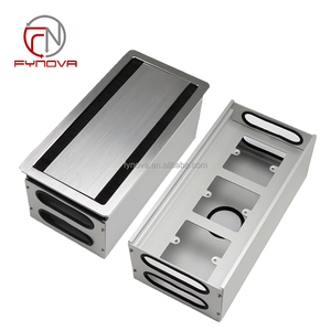 Passacavi per Scrivania, Coperture per Fori Cavi, Scatola in Alluminio per Gestione Cavi con 86 Fori e Base - Product Image 6