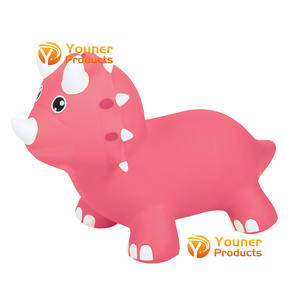 Dinosaure <span class=keywords><strong>sauteur</strong></span> pour tout-petits - Sauter, rebondir, sauter, <span class=keywords><strong>DINO</strong></span>, jouet gonflable à monter - Product Image 2