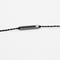 Câble coaxial torsadé pour écouteurs intra-auriculaires IE40 avec microphone pour utilisation avec moniteur et haut-parleur