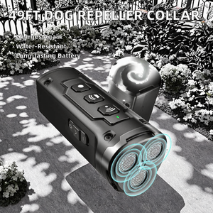 Repelente Ultrasónico para Perros de Alta Distancia (15 Metros), Recargable, Seguro, de Plástico, Impermeable IPX7, Collar de Control Antiladridos para Exteriores, Más de 20 Horas de Duración - Product Image 2