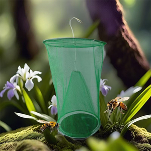 Piège à guêpes suspendu grande capacité, anti-évasion, pour une gestion efficace des insectes - Product Image 5