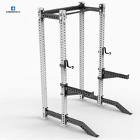 Équipement d'haltérophilie rack d'alimentation pour squat entraînement croisé mural multi-fonction plate-forme de gymnastique rack d'alimentation pour la salle de sport