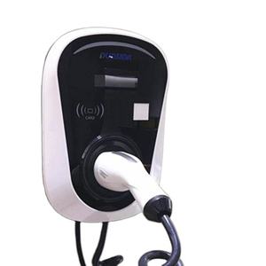 เครื่องชาร์จรถยนต์ไฟฟ้าแบบติดผนัง <span class=keywords><strong>Duosida</strong></span> 7.4KW พร้อมสายชาร์จยาว 5 เมตร หัวชาร์จแบบ Type 2 รูปทรงเสา - Product Image 1