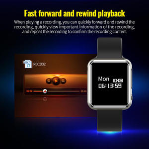 Grabadora de Voz con Reducción de Ruido DSP de un Solo Toque, Pantalla Táctil Inteligente, Reloj MP3, Dispositivo de Sonido Portátil, Directo de Fábrica - Product Image 3