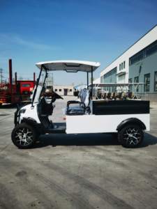 Voiturette de golf électrique utilitaire avec benne arrière - Product Image 3