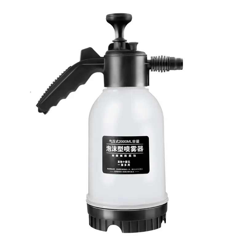 Lingzhen Schlussverkauf Handpumpe 2 Liter schaum-Sprühdose für Autowäsche Reinigung Autowerkzeug