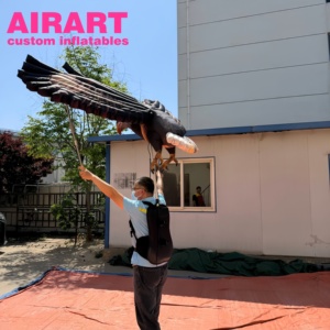 Marioneta inflable <span class=keywords><strong>de</strong></span> águila, marioneta inflable <span class=keywords><strong>de</strong></span> pájaro hecha a medida para adultos - Product Image 6