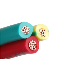 Fil électrique Conducteur en cuivre résistant à la chaleur 1.5mm2 2.5mm2 4mm2 6mm2 BV Bvr RV Fil électrique