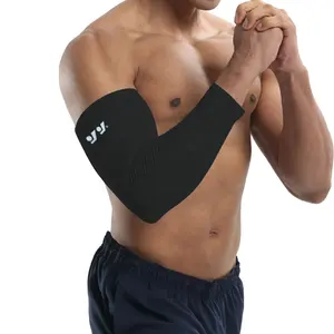 Brace de brazo de manga de codo de compresión completa infundida para tenis y golfista, uso de baloncesto