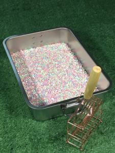 Productos para mascotas Limpieza de mascotas Caja de inodoro de acero inoxidable para gatos Bandejas de arena para gatos Caja de arena para gatos - Product Image 6