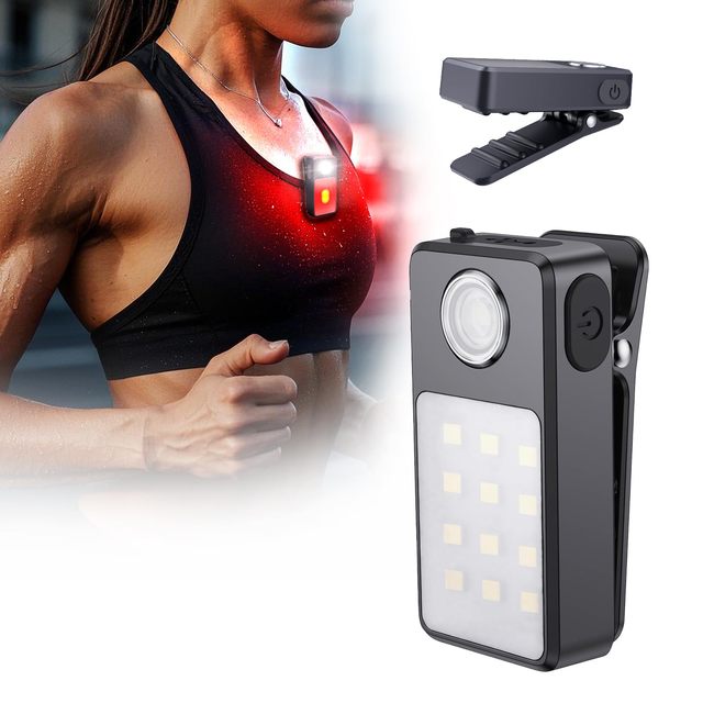 New Products IP67 Waterproof Rechargeable Mini EDC Flashlight Multifunction Small Working Torch Safety LED Clip Light