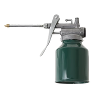 Bidon d'huile en métal haute pression de 250ml avec pompe à main graisseur pistolet de lubrification tuyau de pulvérisation d'huile pot de voiture bouteille outils de véhicule