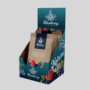 Caja de exhibición de papel reciclado con logotipo de impresión personalizado, juguete de caramelo, Chocolate, café, masticar, Mostrador de supermercado al por menor - Product Image 3