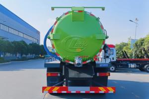 4x2 SHACMAN Delong 15000L Septic Suction Truck, Sewage <b>Sludge</b> Vacuum Tanker with Custom Tank & Optional Vacuum <b>Pump</b> System - Product Image 5