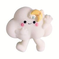 Neuheiten Zuckerwatte-Stressabbau-Wolken-Fidget-Spielzeug, weiches und niedliches Wolken-Spielzeug zum Ausstößen von Stress und zur Entspannung zum Quetschen und Spielen