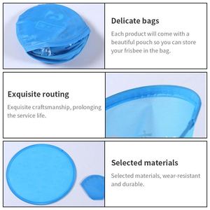 Custom RPET <b>Hand</b> Folding <b>Fan</b> Biodegradable 2026 <b>Hand</b> <b>Held</b> Portable Round Sublimation Folding Flying Disc for Promotion - Product Image 4