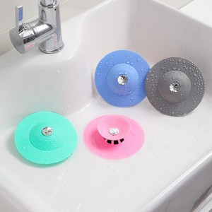 Round Floor Drain With Press Type Odor Proof Filter Silicone UFO Design For Kitchen And Bathroom - Product Image 2