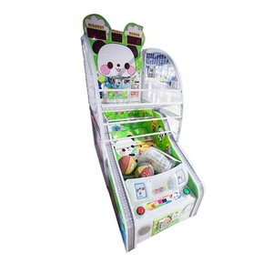 Công viên đầy màu sắc sang trọng hoạt động bằng đồng xu giải trí trò chơi <span class=keywords><strong>Arcade</strong></span> máy xây dựng kim loại trẻ em Máy bóng rổ tự động - Product Image 6