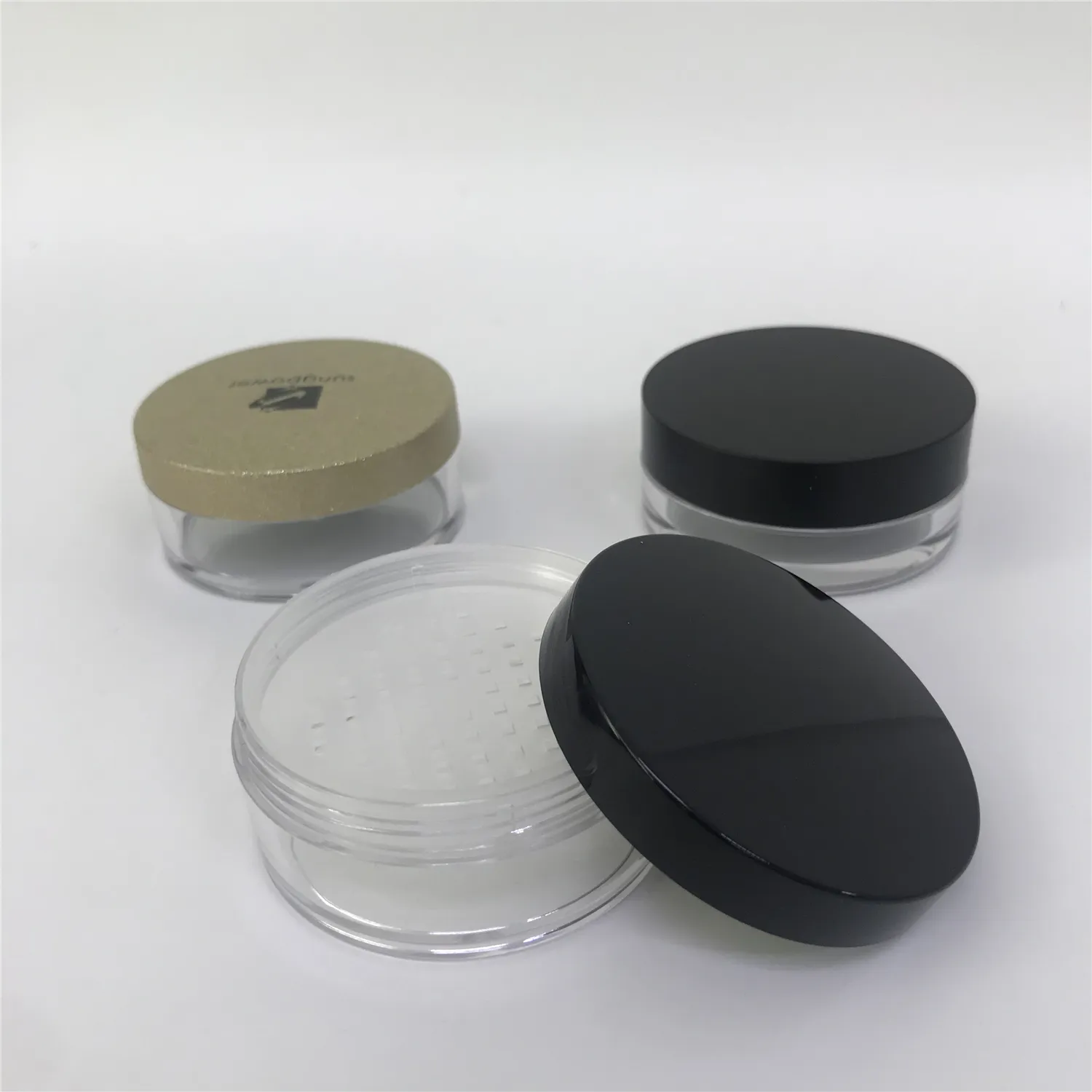 Boîte de maquillage emballage crème bouteille en plastique pour 50ml peau 30ml boîtes vides personnaliser cosmétiques pots rouleau sur Abs cosmétique conteneur