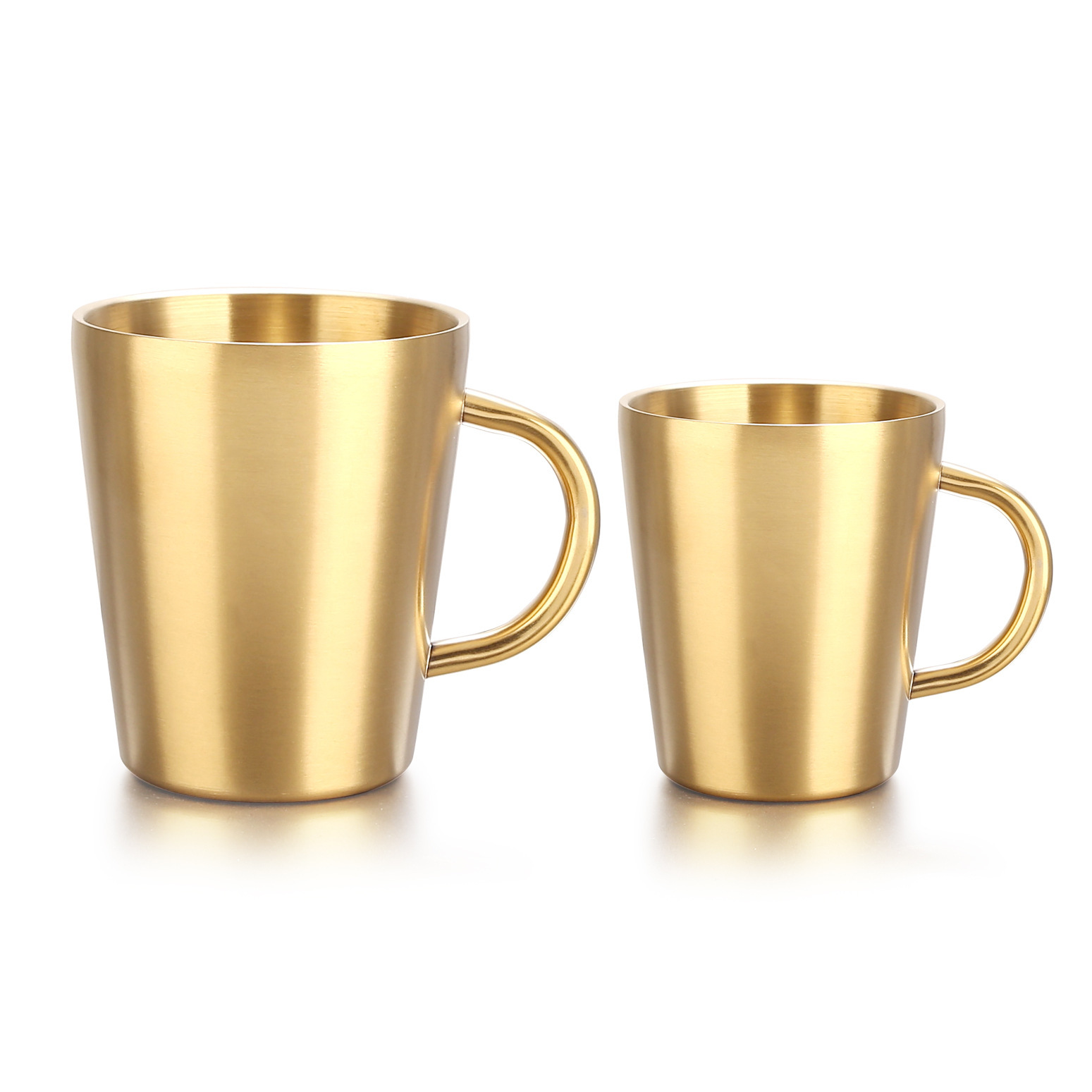 Gold with handle