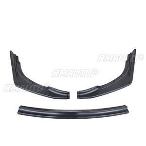 Para Toyota Corolla 2017-2018, Kit de carrocería con difusor y divisor de labio para parachoques delantero, negro brillante, pieza de modificación y protector de parachoques - Product Image 6
