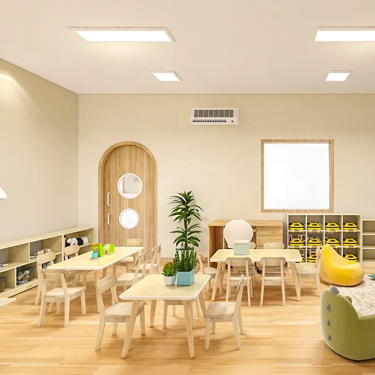 Children's Education Role Playing House Children's Classroom Furniture Kindergarten Classroom Design