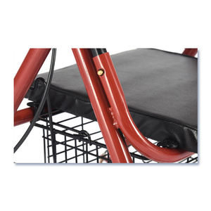2024 mejor venta nuevo plegable de cuatro ruedas con almohadilla de cesta rehabilitación Andador de bebé multifuncional y andador para ancianos - Product Image 5