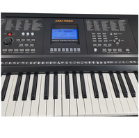 Wholesale 61-Key Portable LCD Display Double Pulley USB Electronic Organ Electronic Keyboard