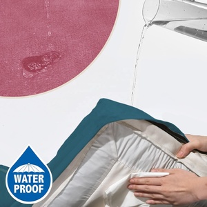 Premium Large Orthopedic <strong>Dog</strong> Bed Waterproof Washable Velvet Solid Pattern Egg <strong>Crate</strong> Foam Mattress Non-Slip Durable Pet <strong>Furniture</strong> - Product Image 2