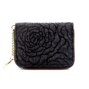 Portefeuille en <span class=keywords><strong>cuir</strong></span> grande capacité pour <span class=keywords><strong>femme</strong></span> avec fermeture éclair, <span class=keywords><strong>porte</strong></span>-cartes et <span class=keywords><strong>porte</strong></span>-<span class=keywords><strong>monnaie</strong></span>, nouveau sac à fleurs pour <span class=keywords><strong>femme</strong></span> - Product Image 6
