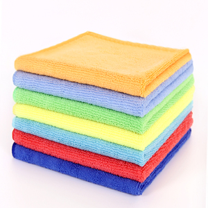Serviette en microfibre 40*40cm 300GSM 80% polyester 20% polyamide, chiffon de nettoyage, chiffon de polissage pour voiture, serviettes de nettoyage pour voiture - Product Image 1