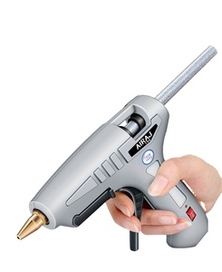 Pistola de Pegamento Caliente Inalámbrica AIRAJ de 70W, Compatible con Barras de Cera para Sellado, Material Plástico, para Bricolaje - Product Image 1