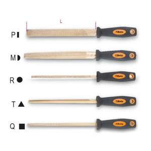 BETA - 017190805 Lime anti-étincelles, 8 '' - EAN 8014230645391 COUTEAUX, GRATTOIRS ET SPATULES - Product Image 1