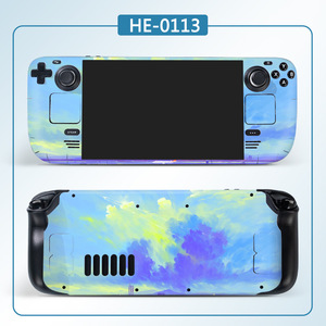 Steam Deck Skin Protector HE-0098 PVC Full Cover Art Design Protective <b>Film</b> For Gaming Handheld Device - Product Image 2